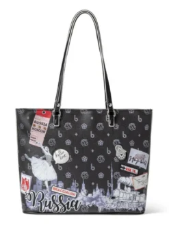 CARTOLINE Borsa shopping a spalla