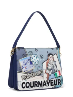 CARTOLINE Courmayeur Borsa a spalla, con tracolla