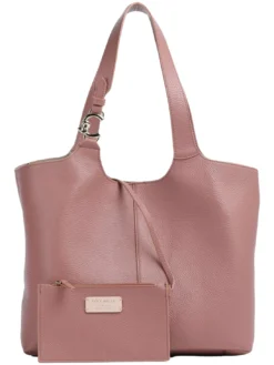 C-EASY Borsa a spalla, con pochette