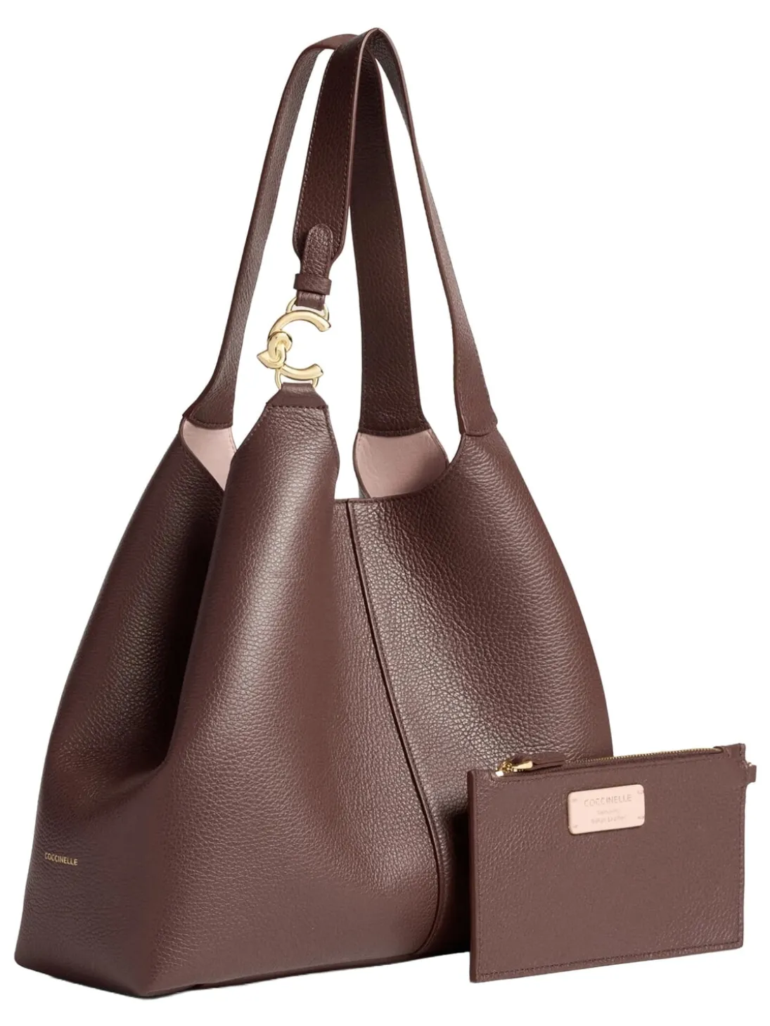 C-EASY Borsa a spalla, con pochette