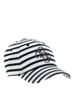 CECILIA STRIPED MARINA Cappello con visiera