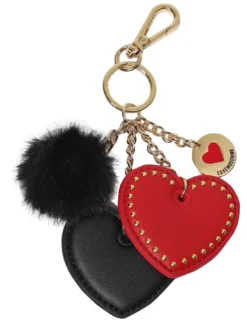 CHARMS Portachiavi con logo metallico
