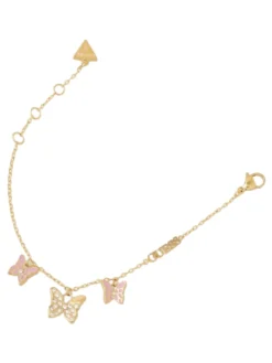 CHRYSALIS Bracciale multi charm, motivo farfalla