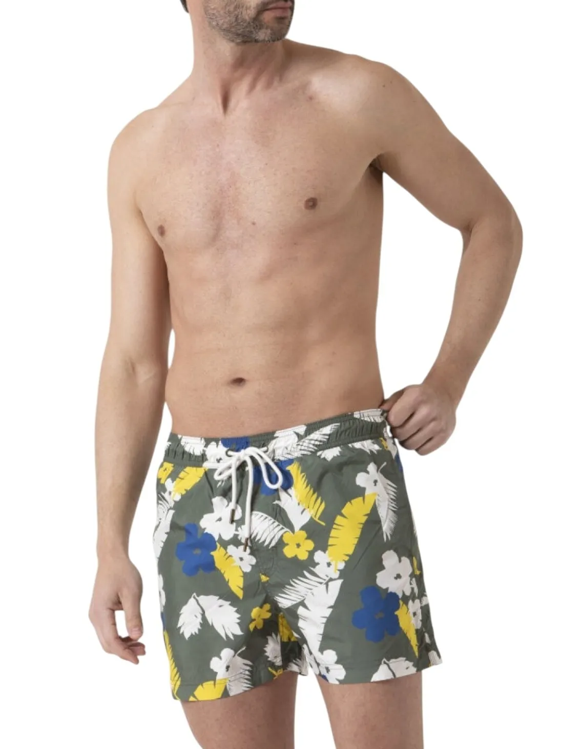 CLASSIC PRINT Costume uomo da mare