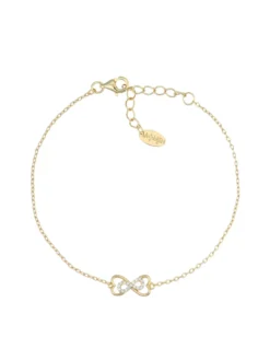 COCCOLE LUXURY Bracciale ciondolo infinito