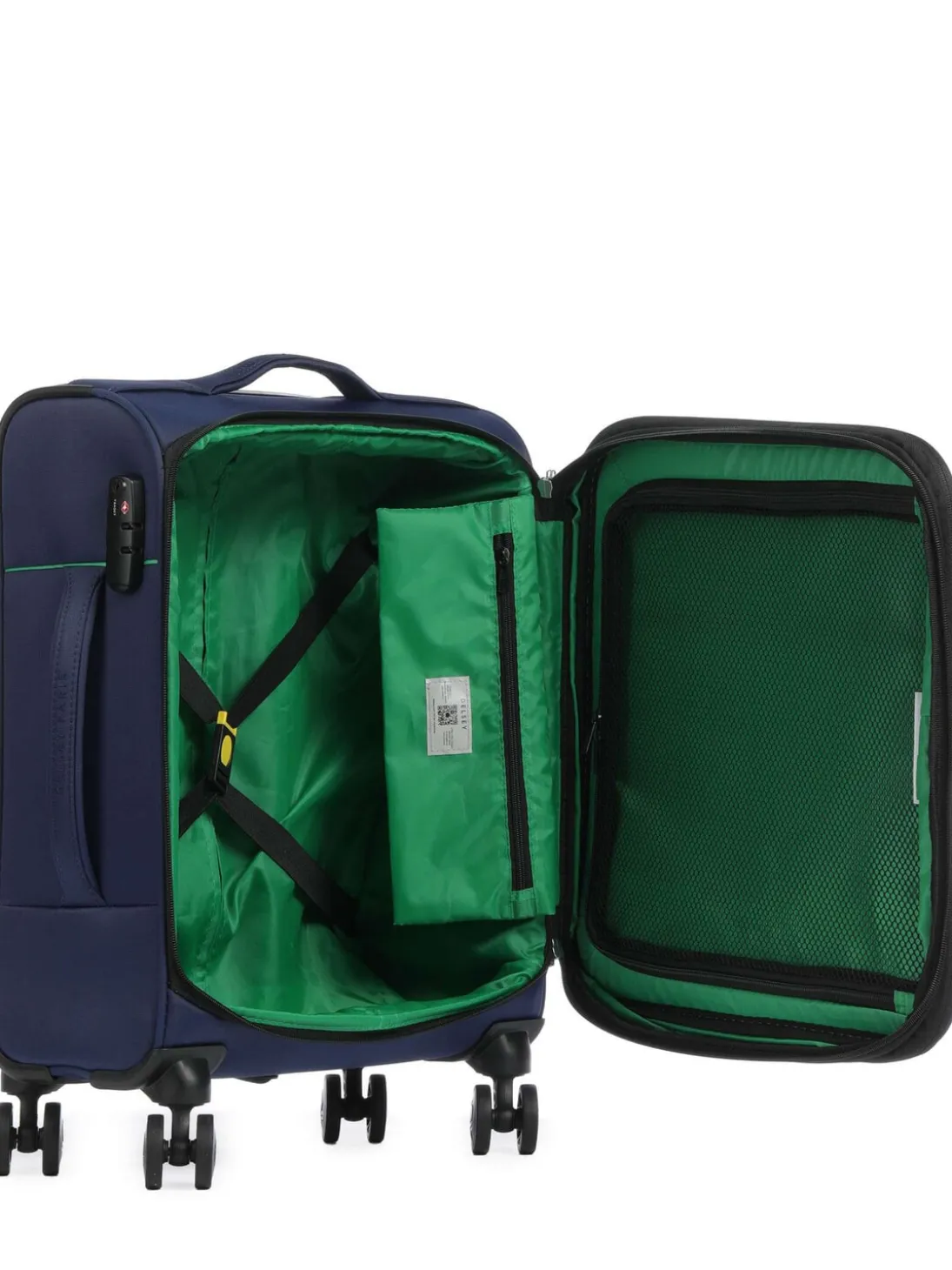 COLOR BLOCK Trolley bagaglio a mano, espandibile