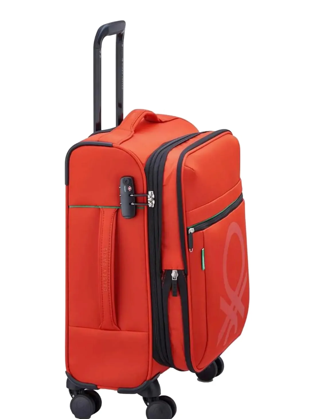 COLOR BLOCK Trolley bagaglio a mano, espandibile