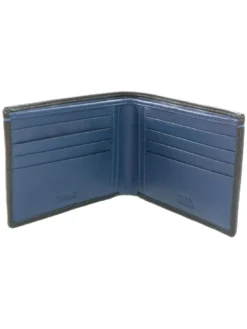 COLOR WALLET Portafoglio bicolor in pelle