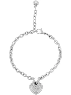 CRAZY IN LOVE Bracciale, charm a forma di cuore