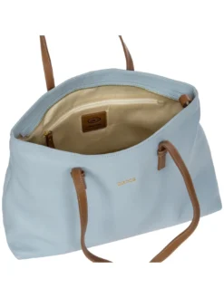CREMONA S Borsa shopping in pelle, a spalla