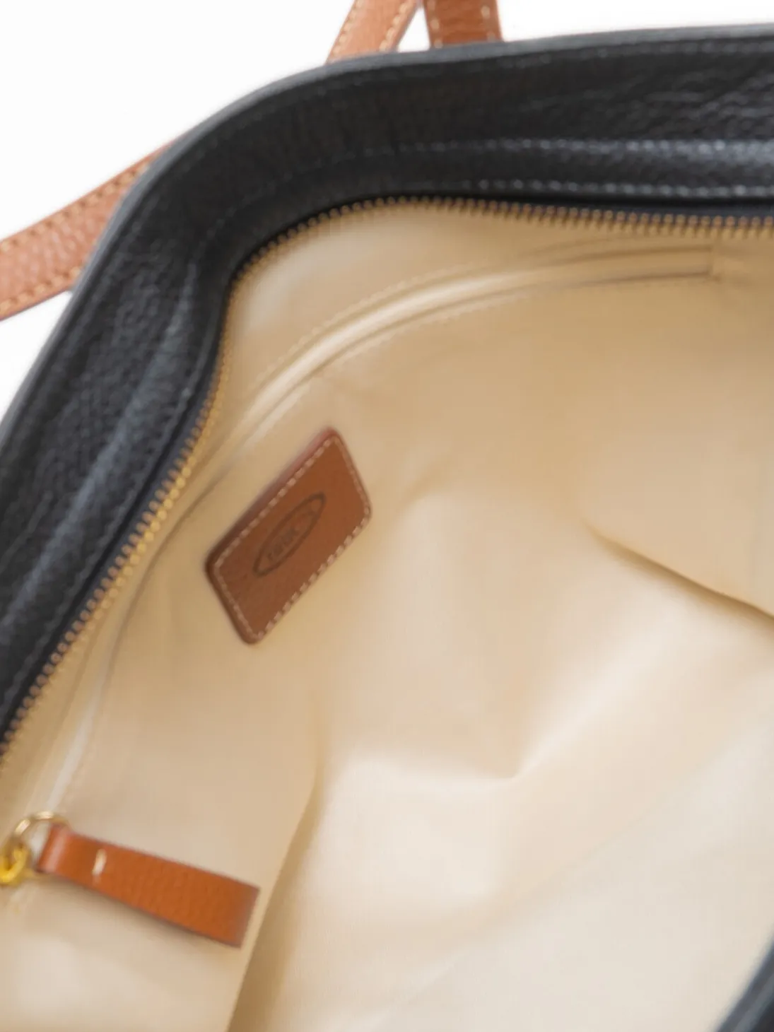 CREMONA S Borsa shopping in pelle, a spalla