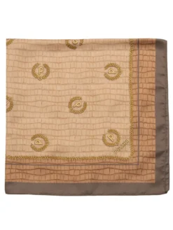 CROCO LOGO Foulard