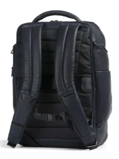 CRONUS Zaino in pelle, porta pc 14"