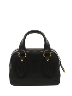 DAPHNE Borsa mini bauletto in pelle con tracolla