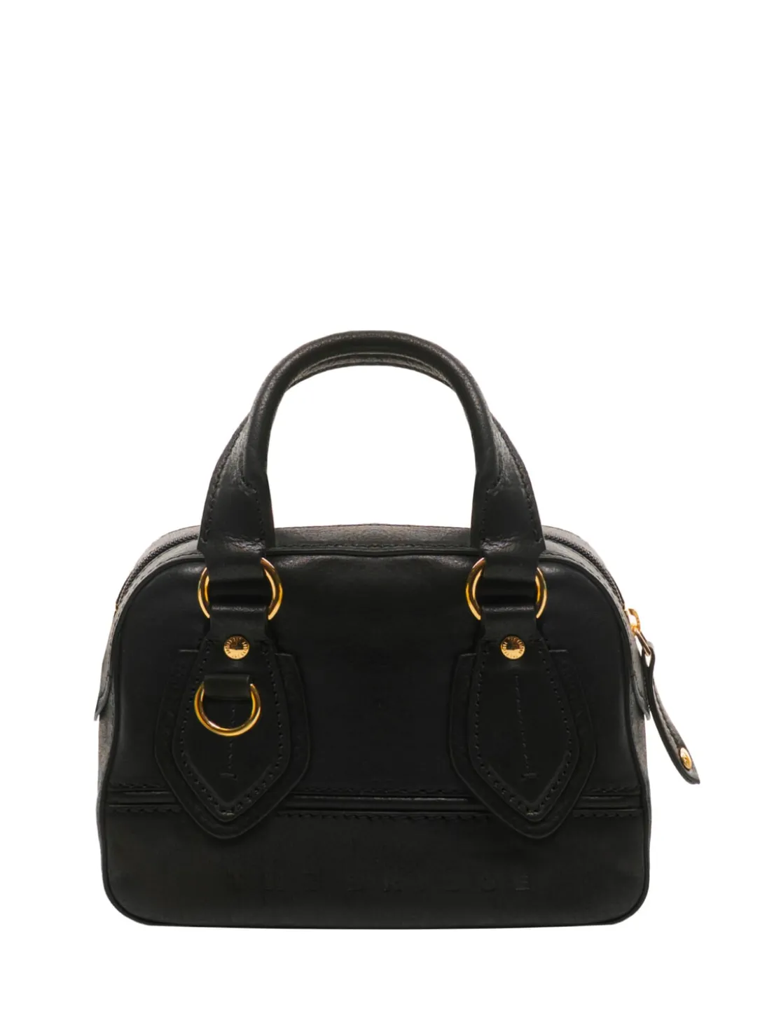 DAPHNE Borsa mini bauletto in pelle con tracolla