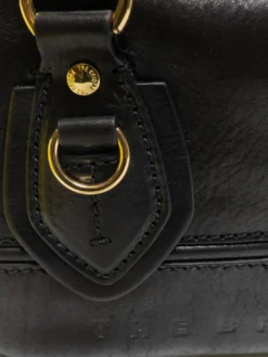 DAPHNE Borsa mini bauletto in pelle con tracolla