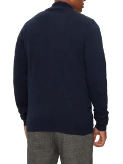 DARREL Cardigan a collo alto full zip