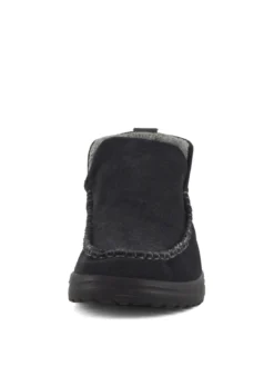 DENNY Scarpa a stivaletto in pelle suede