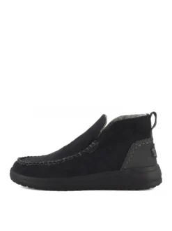 DENNY Scarpa a stivaletto in pelle suede