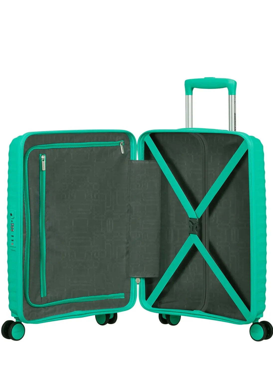 DIABLAST Trolley bagaglio a mano, chiusura TSA