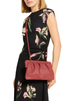 DILETTA SOFT Borsa clutch in pelle martellata