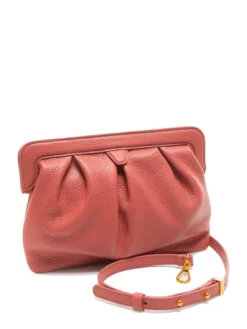 DILETTA SOFT Borsa clutch in pelle martellata