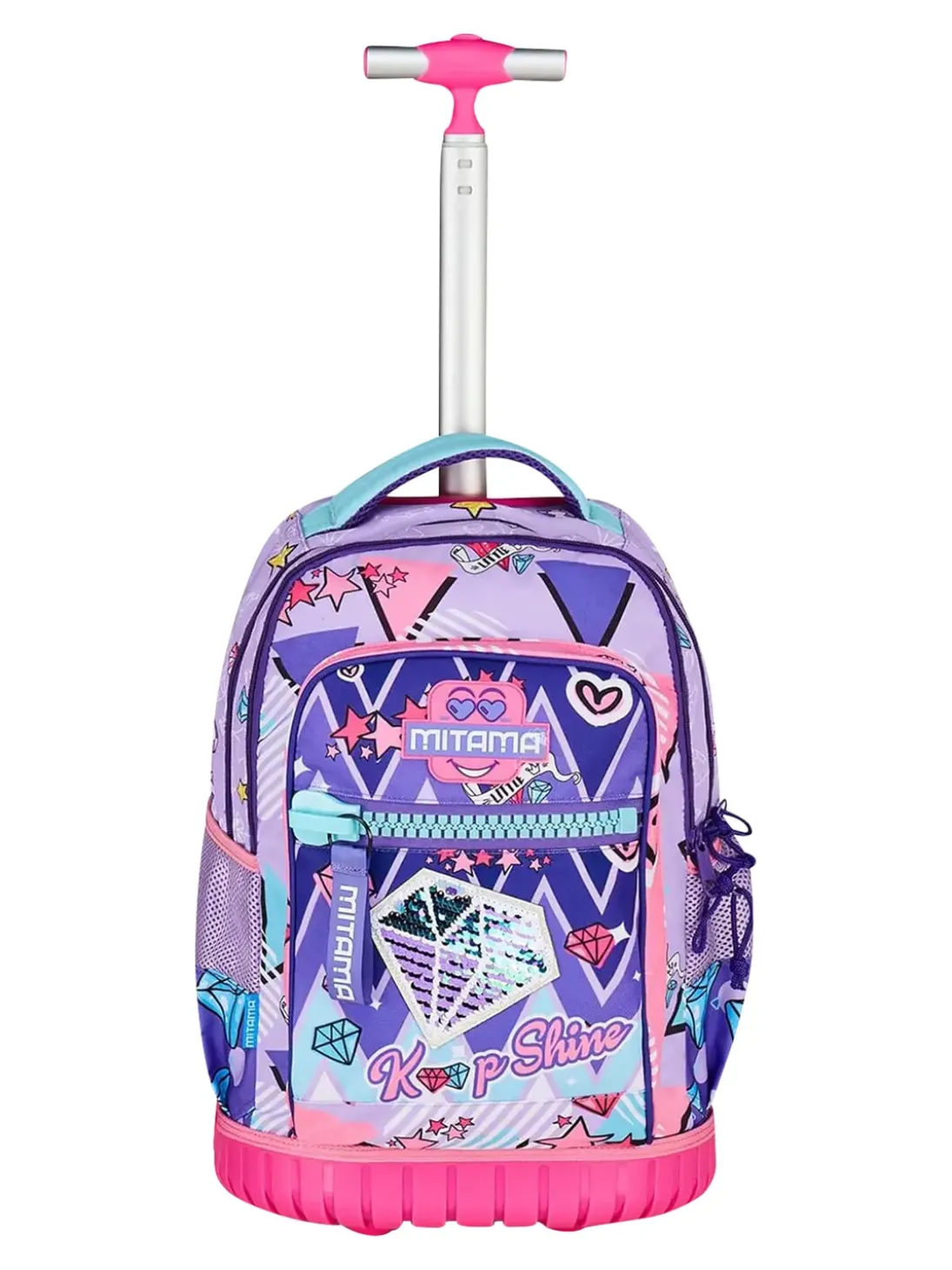 DOUBLE DIAMOND Zaino trolley 2 ruote, fisso