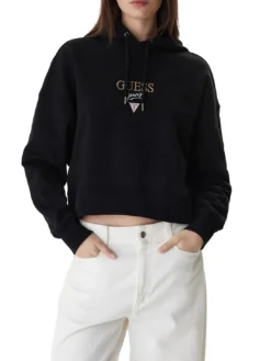 DROP BAKER CROP Felpa con cappuccio
