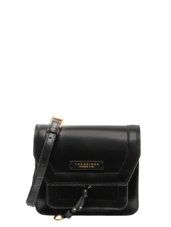 ELBA Borsa in pelle con flap a tracolla