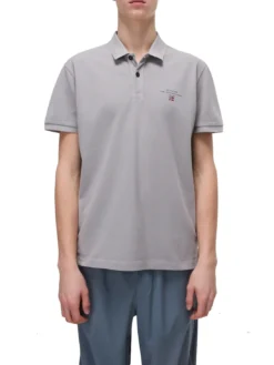 ELBAS JERSEY Polo cotone micrologo