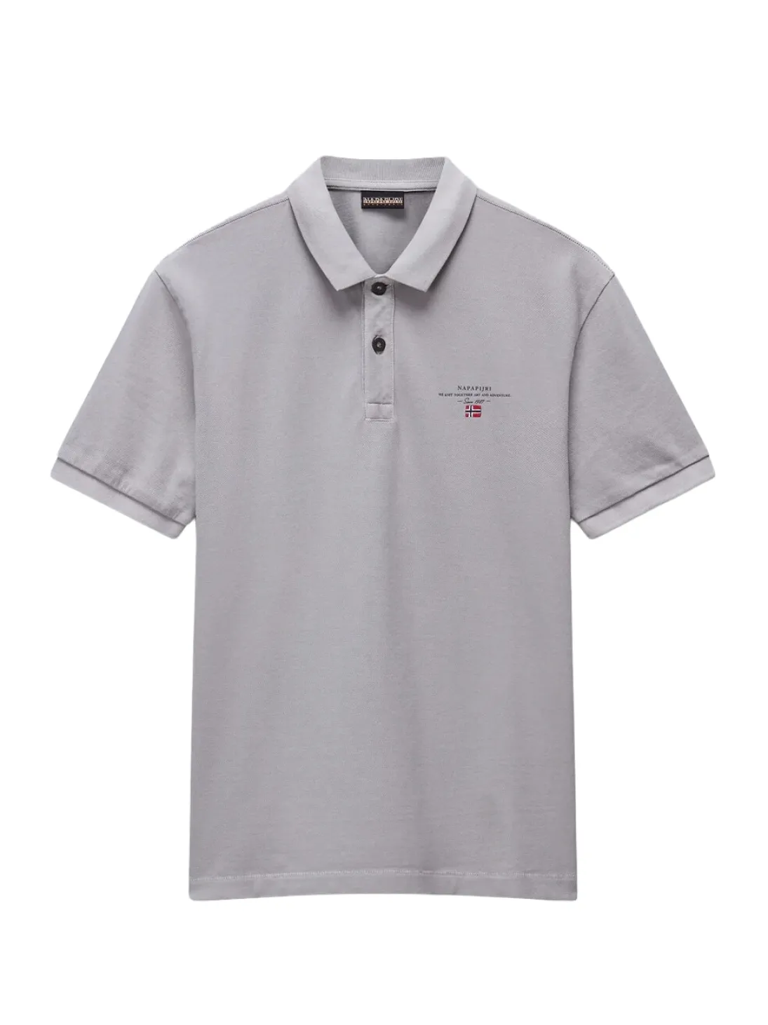 ELBAS JERSEY Polo cotone micrologo