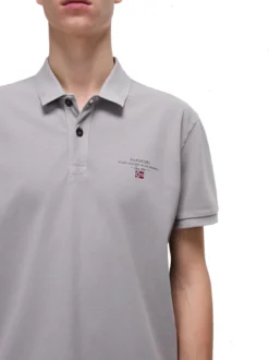 ELBAS JERSEY Polo cotone micrologo