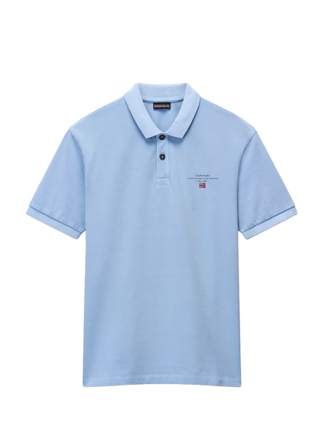 ELBAS JERSEY Polo cotone micrologo