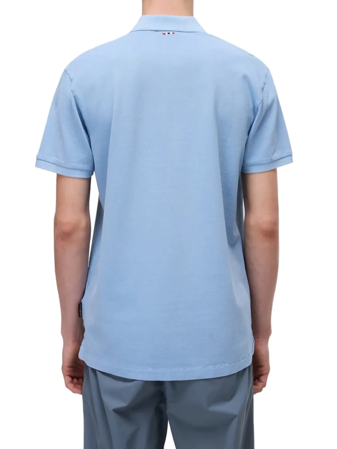 ELBAS JERSEY Polo cotone micrologo