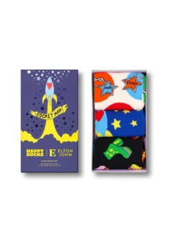 ELTON JOHN Gift set calze 3 paia