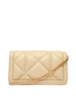EMBOSSED Pochette mini tracolla metallo