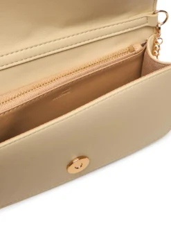EMBOSSED Pochette mini tracolla metallo