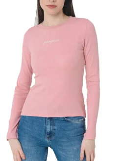 EMBRO T-shirt manica lunga a costine