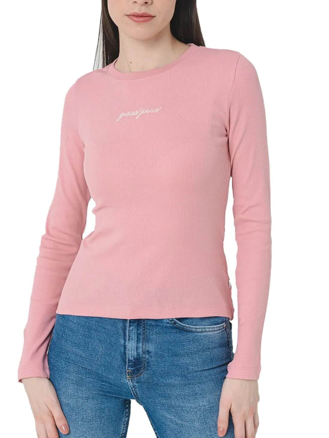 EMBRO T-shirt manica lunga a costine