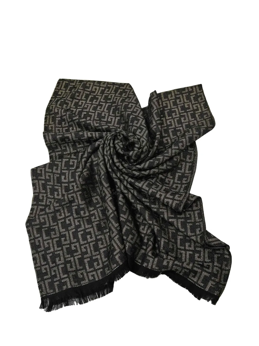 ESTELLE Sciarpa filato lurex logo all over