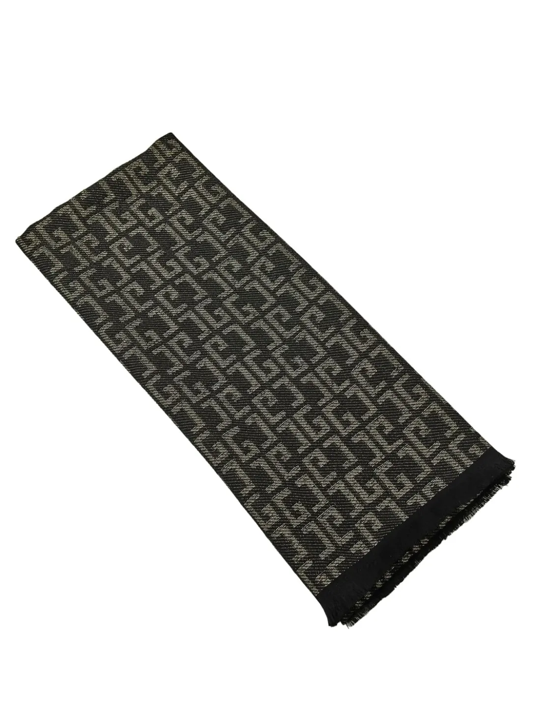 ESTELLE Sciarpa filato lurex logo all over