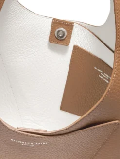 EUFORIA Sacca in pelle con pouch