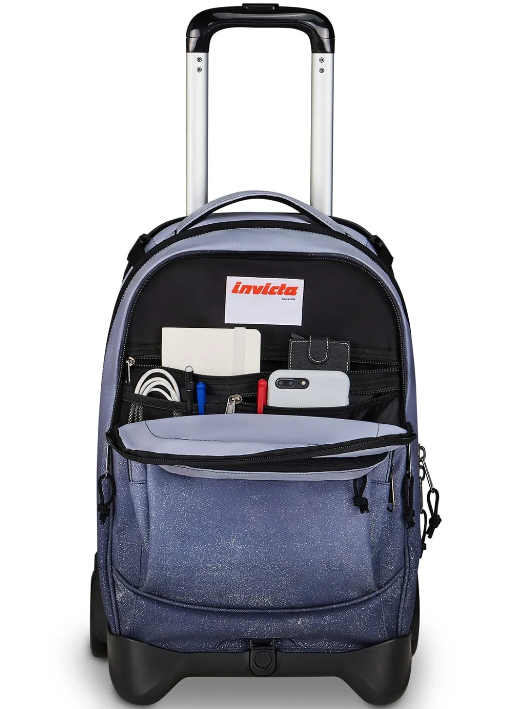 FANTASY Zaino trolley sganciabile 2 ruote