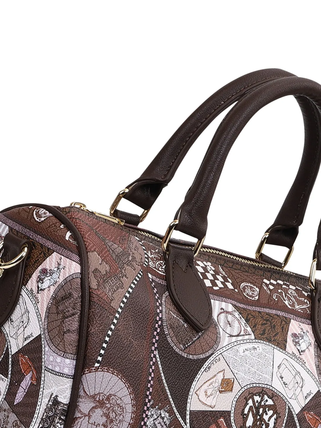 FASHIONOPOLY Borsa bauletto a mano, con tracolla