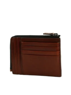 FILIPPO Portacarte in pelle con zip