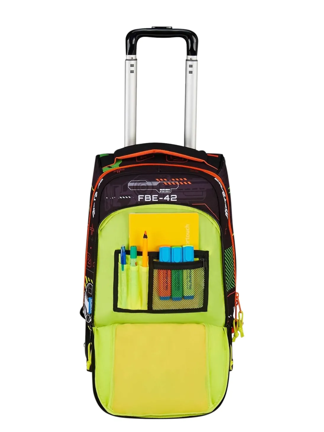 FLUO BATTLE Zaino trolley 2 ruote, fisso