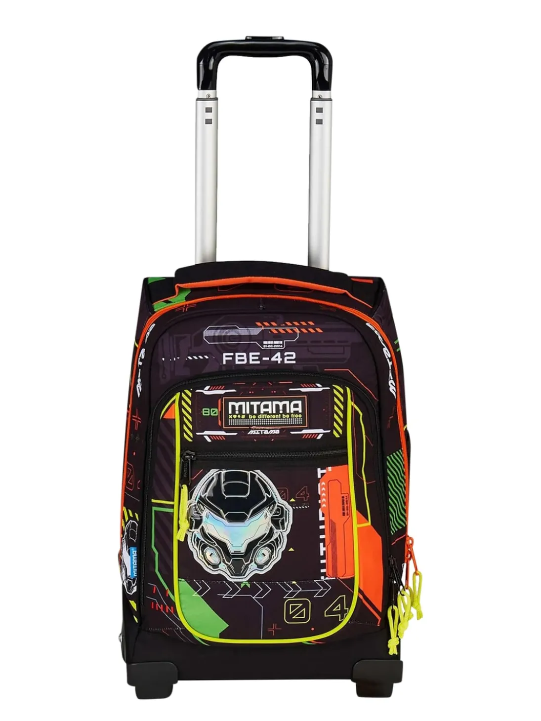FLUO BATTLE Zaino trolley 2 ruote, fisso