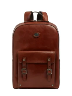 GALILEO Zaino porta PC 13", in pelle