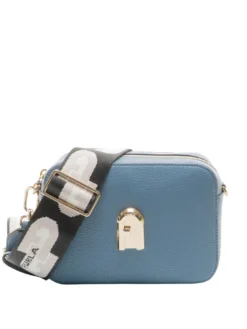 GARDENIA Borsa camera case in pelle stampa keria