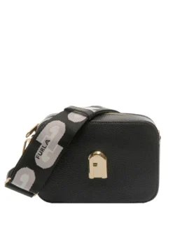 GARDENIA Borsa camera case in pelle stampa keria